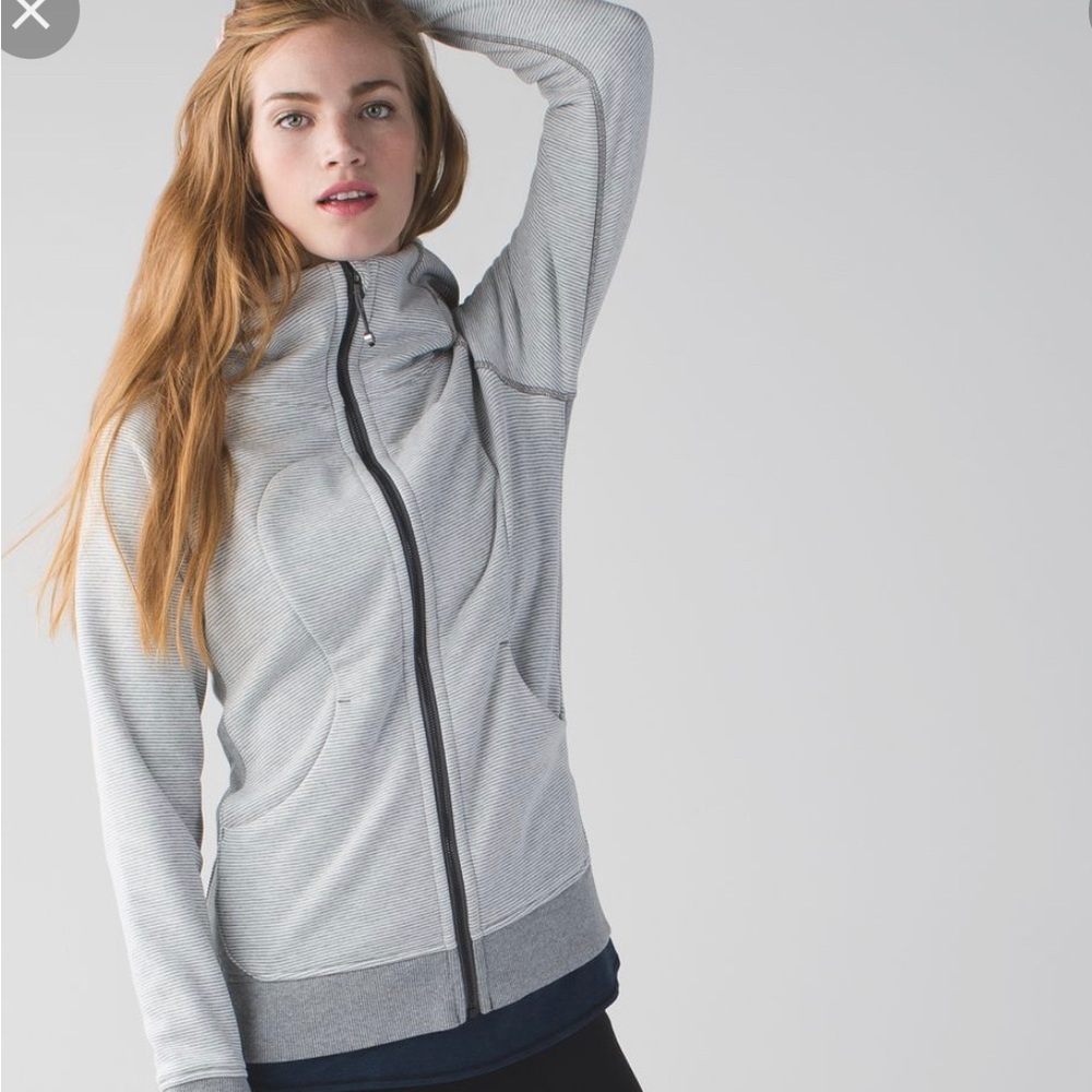 Scuba hoodie III Wee striped Heathered gray size 6